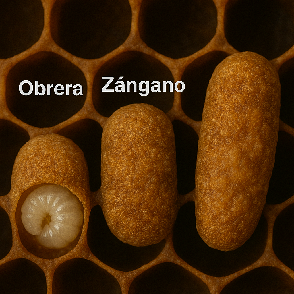 Fase 4: Alimentación larval con jalea real y polen